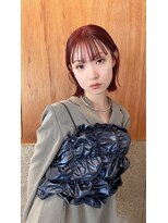 チクロヘアー(Ticro hair) cassis color