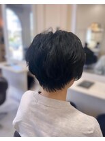 サロンドウィズ 本店 本八幡(Salon de With)&nbsp;ふんわりショートスタイル/襟足すっきり◎30代40代50代