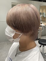 フイ 代々木(Hui)&nbsp;メンズ/アップバング/ツーブロックマッシュ/束間ショート/波巻き