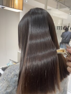 モテル 学芸大学店(motel) 髪質改善プレミアムストレート