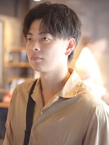 レオザバーバー(LEO the Barber) ショートウルフ　センターパート