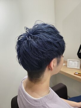 アトレ(attrait) メンズマッシュ×ブルーブラック