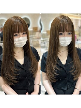 エヌ 梅田(enu) 梅田/シールエクステ/学割/大阪/艶カラー/韓国風/レイヤー