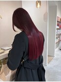 ツヤ髪ロング