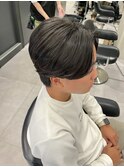 センターパート×ニュアンスパーマ(名古屋/栄/メンズ)