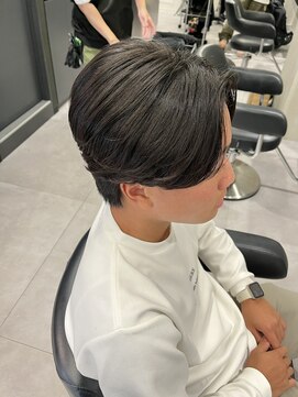 ハイプ 名古屋栄(HYPE) センターパート×ニュアンスパーマ(名古屋/栄/メンズ)