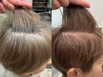 トウ(tou.)の写真/【ハイライト×白髪ぼかし◎】諦めていたカラーも加減法で再現可能！カラーを楽しみたい方のためのサロン◇