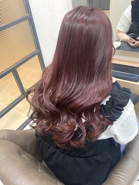 トッカ 天王寺店(tocca) 【tocca天王寺】艶々ピンクブラウン