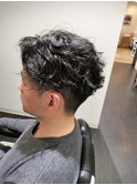 刈り上げメンズパーマ