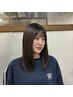 〈仁井田指名〉韓国風カット+お任せトリートメント＋毛髪クレンジング