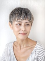 マリブ Malibu&nbsp;【白髪ぼかしショート】ナチュハイライト＆コンパクトシルエット