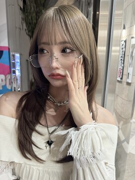 レディアル 渋谷(REDEAL) 韓国ヘア/ブリーチ/暖色カラー/ワンホン【レイヤー/渋谷】