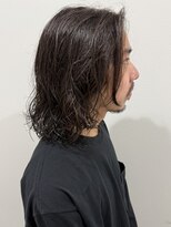 ヒュイル バイ ニアウ(Hwyl by Niau) メンズロングヘアパーマニュアンスパーマスパイラルパーマ