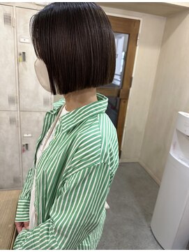 ナルーヘア(nalu hair) ぷつんとボブ