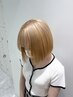 カット+ブリーチなしorありダブルカラー+炭酸泉Spa【￥16720】