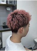 テーパーフェード スパイキーショート