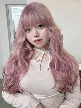 リヴ ウメダ(LIV umeda) ホワイトピンク/ケアブリーチ/トリプルカラー/梅田