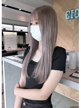 エイト オキナワ 沖縄新都心店(EIGHT okinawa) 【EIGHT沖縄】2ブリーチ×ミルクティーグレージュ◎