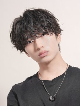 メンズヘアセンス 渋谷(MEN'S HAIR SENSE) シャドウパーマセンターパートニュアンスパーマフェザーパーマ