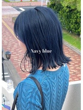 アヴァンセスパスリードット(Avance Spa three.) Navy blue