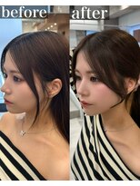 メラク(Merak)&nbsp;《顔まわり》小顔見えNo.1！垢抜ける顔まわりレイヤーカット