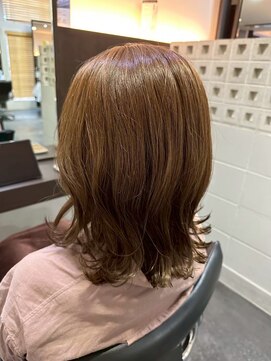 エクファ ヘア リゾート 大津 瀬田店(ex-fa hair resort) 黒髪カタログ/クラゲヘアー/オリーブグレー/大津/瀬田