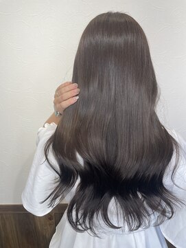 hairLux・浜松天王・三ヶ日・ブリーチなしのアッシュカラー