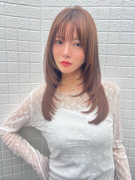 エイミー(Aimee) Aimee 町田　ニュアンスレイヤー×ペールブラウン