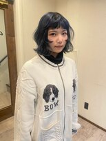 ユニコ(unico)&nbsp;ブルー/ダブルカラー/ボブ/レイヤー