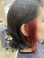 ロアール 大垣店(LOAOL)&nbsp;イヤリングカラー×RED