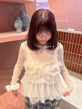 ボタン コロン 表参道 原宿(VOTAN COLON) 春にかわいい♪.・ベリーレッド♪