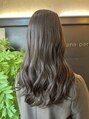 ナナナパレナ 梅田店(nanana parena) くすみインナーカラー顔まわりレイヤーで大人かわいいスタイル