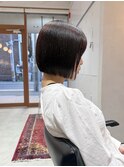 黒髪ボブ