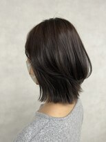 アース 新越谷店(HAIR&MAKE EARTH) ボブレイヤー×透明感ダークカラー
