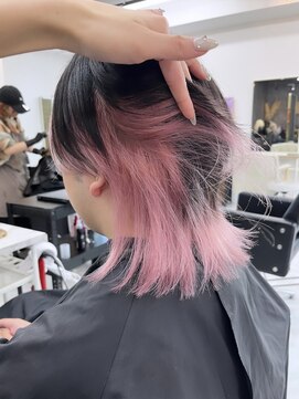 リル 溝の口(LiL) ウルフカット×インナーカラー