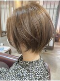 ショート　ボブ　ウルフ　ブリーチ　レイヤーカット森田【二条】