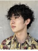 マッシュ×メンズパーマ