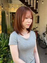ヘアプレイスソル (HAIR PLACE SoL)&nbsp;透明感ブラウン/ミディアム/レイヤーカット
