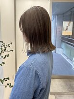 ロジェ(loje)&nbsp;20代30代40代 グレージュ/ミディアムボブ/メルティカラー