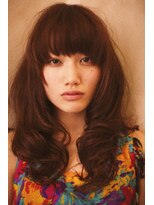 ブーケ(BOUQUET)&nbsp;前髪厚めのマッシュベースに外国人風パーマでイメチェン