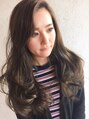 ヘアーリゾート ビッグアップ(hair resort Big up) 元の髪色を活かしたカラー。