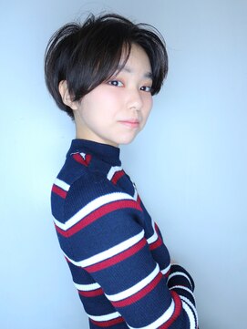 ラウンジ モリオ イケブクロ(Lounge MORIO Ikebukuro) 【morio池袋】黒髪大人可愛いマッシュショート