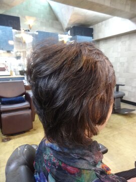 ヴァンテアン 巣鴨店 30代40代50代◎大人ウルフレイヤーパーマ＆カット☆ノンジアミン