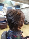 30代40代50代◎大人ウルフレイヤーパーマ&カット☆ノンジアミン