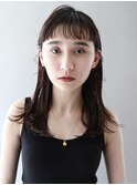 本八幡×学生カット×オン眉×セミロング