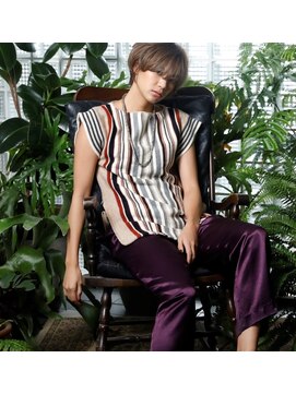 リブロ 三軒茶屋(LIBRO) ヒッピー×マッシュショート