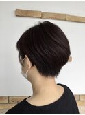 暗髪ショートスタイル/30代40代50代/倉敷