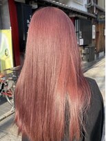 リエコー(RE'ECHO) ストロベリーカラー/カット/髪質改善/ダブルカラー/韓国