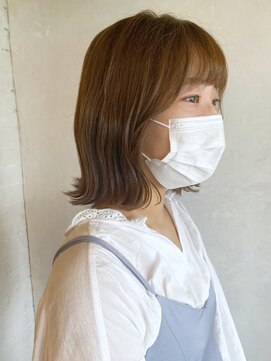 ベルビアンカ(Belle BIANCA) Belle BIANCA 外ハネボブ/ナチュラルライトブラウン by Orie