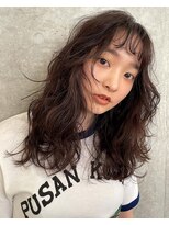 クセを活かしたロングヘア【杉山望】